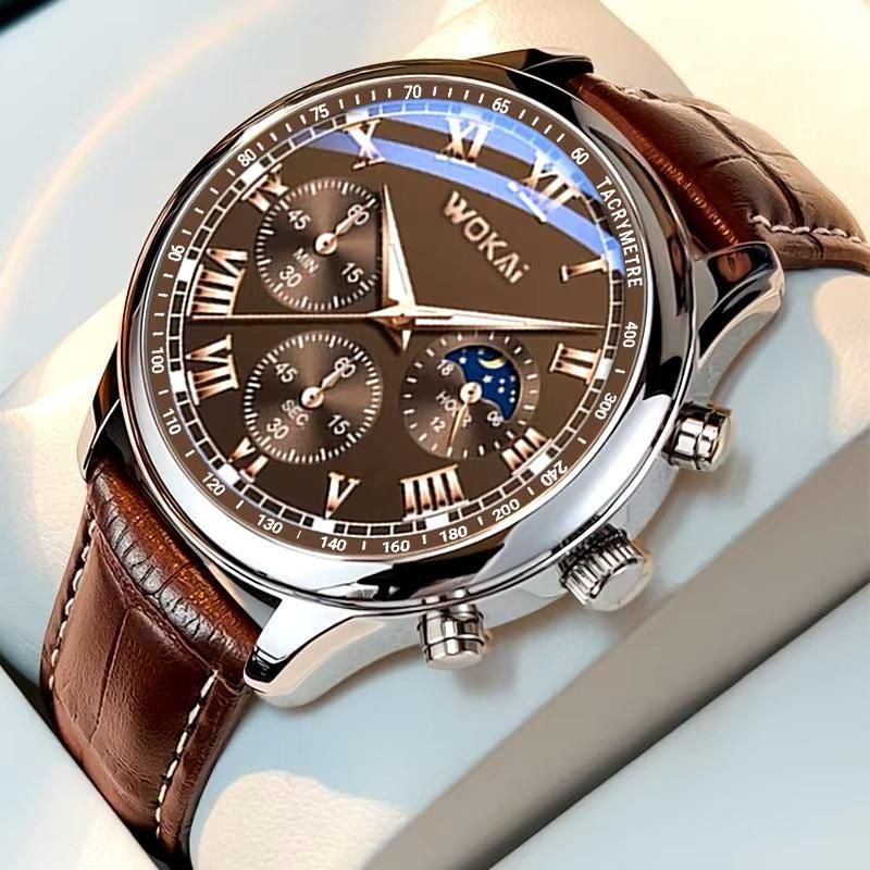 High-quality Men's Luxury belt Fashion quartz watch - Fliqbasket