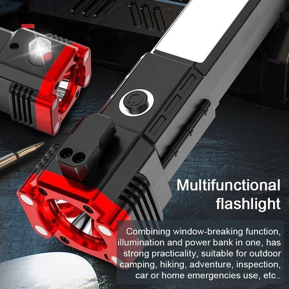 Portable Rechargeable Torch LED Flashlight - Fliqbasket