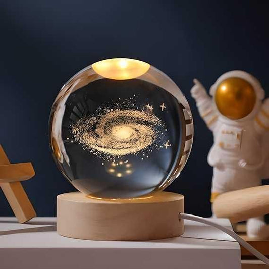 3D Crystal Lamp Ball(Assorted Design) - Fliqbasket