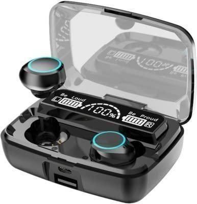 M10 TWS Wireless Earphone Touch Bluetooth Earplugs in The Ear Stereo Sport Headsets Noise Reduction Headphones with Digital Display Black - Fliqbasket