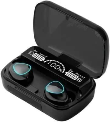 M10 TWS Wireless Earphone Touch Bluetooth Earplugs in The Ear Stereo Sport Headsets Noise Reduction Headphones with Digital Display Black - Fliqbasket