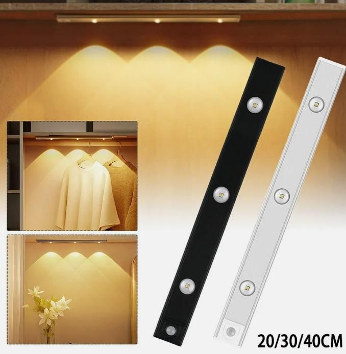 LED PIR Motion Sensor Cabinet With USB Rechargeble - Fliqbasket