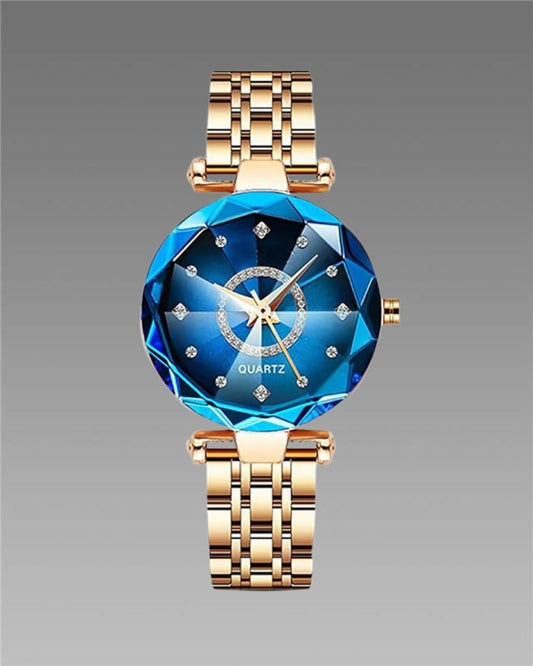 Women's Beautiful Diamond Shape Watch - Fliqbasket