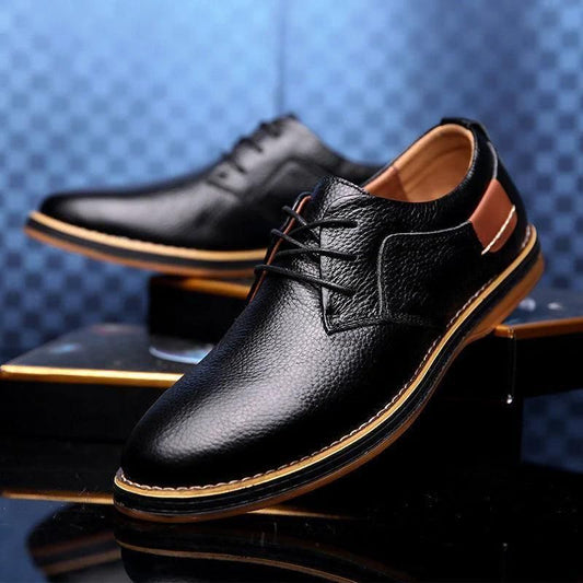 Men's Derby Party Lace Up Casual Shoes - Fliqbasket