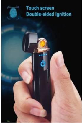 Touch Lighter Waterproof Rechargeable Electric Lighter Battery Indication Touch Screen Sensor Lighter - Fliqbasket