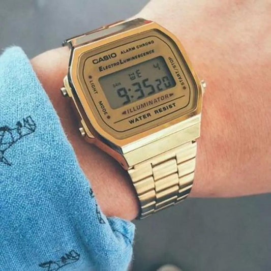 Casio Vintage Digital Gold Unisex Watch - Fliqbasket