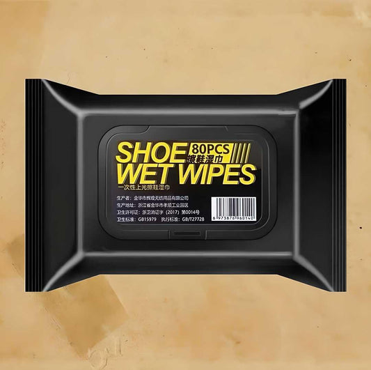 Natural Sneaker & Shoe Cleaner Wipes - 1 Packs of 80 - Fliqbasket